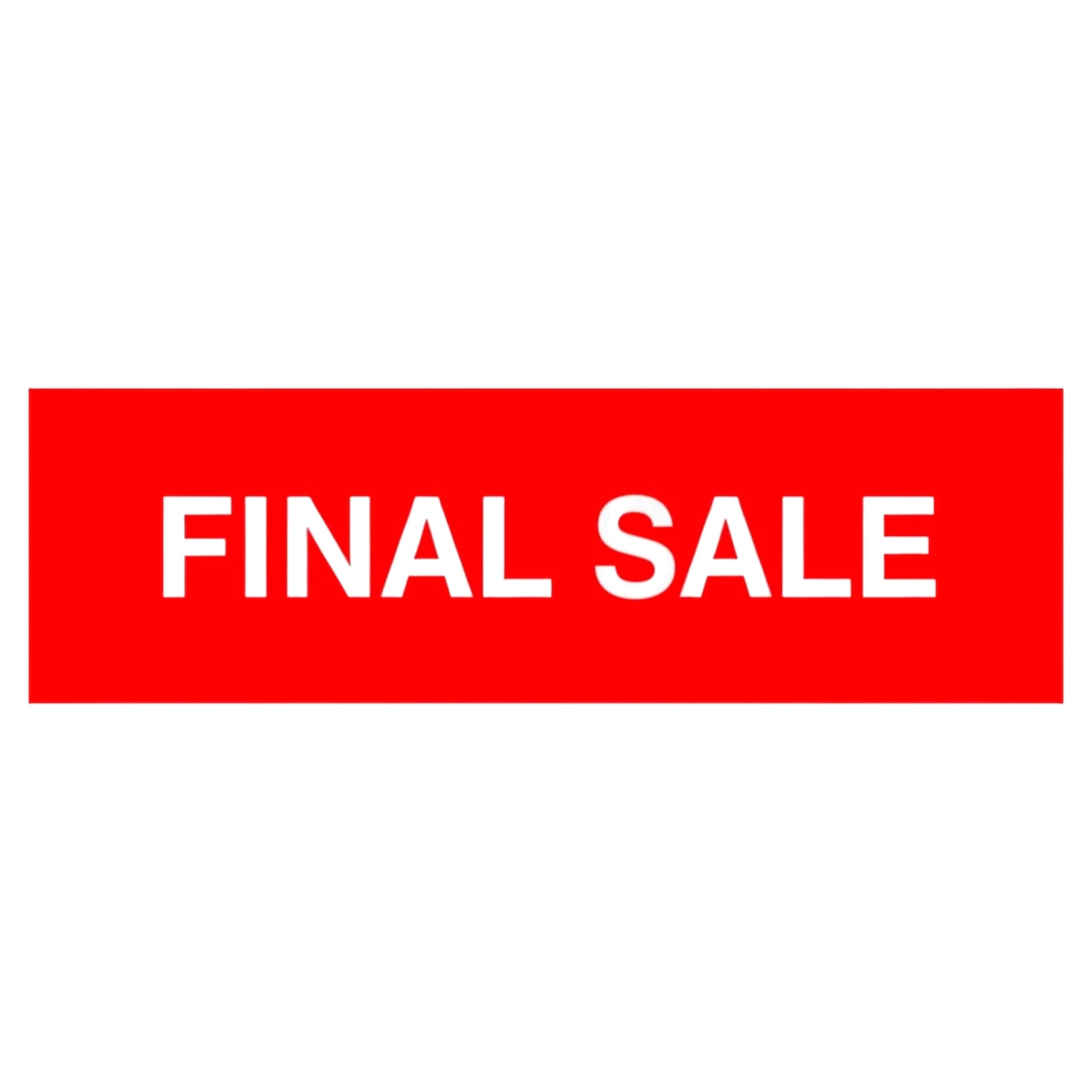 Final Sale Items